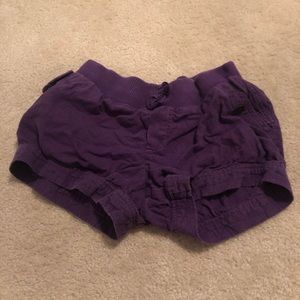 purple shorts